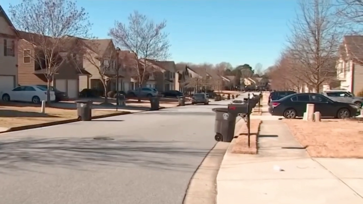 A residential street