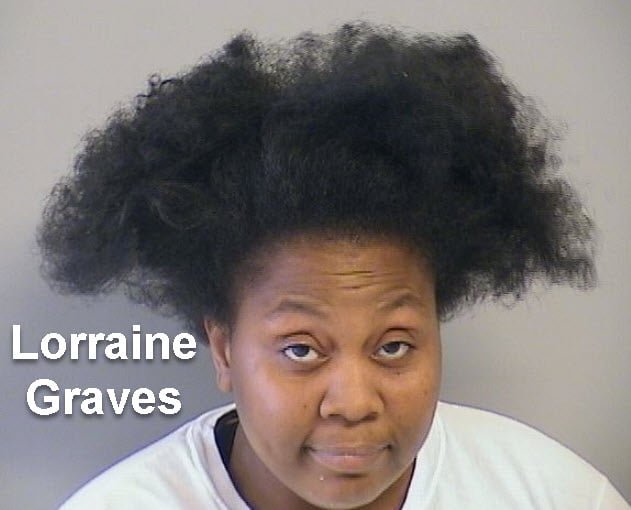 mug shot of Lorraine Graves