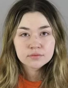 police mugshot of suspect Kailee Brantner