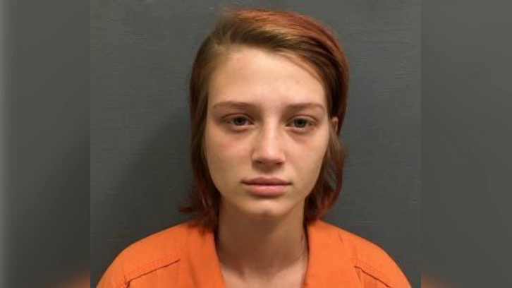 mug shot of a woman