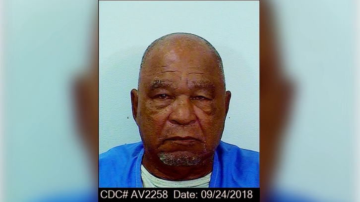 booking photo of Samuel Little dated