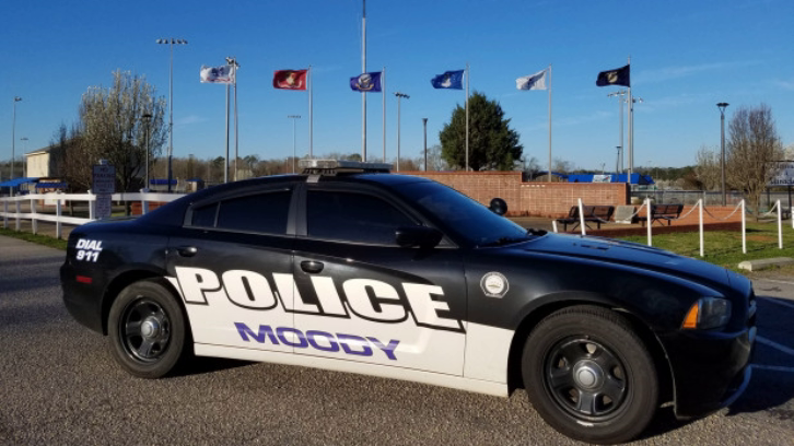 Moody Police car